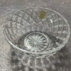 Lenox Clear Glass Diamond-Cut Bowl